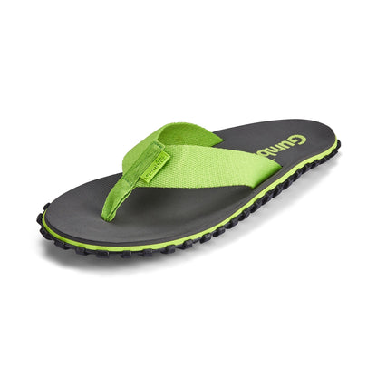 Duckbill Flip-Flops - Men's - Grey & Lime