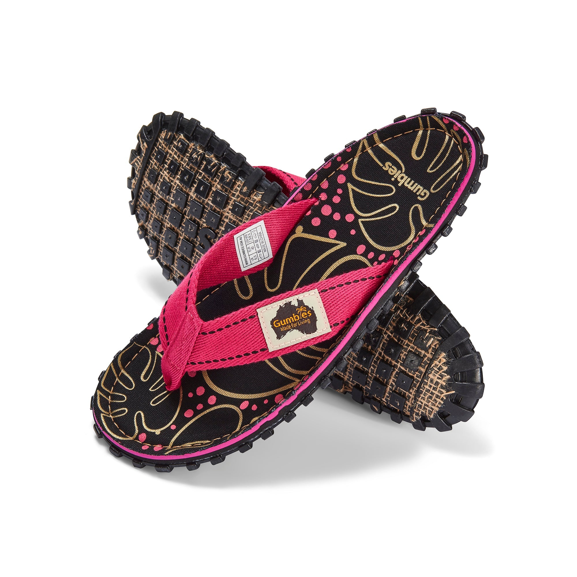 Islander Flip-Flops - Women's - Tropical Black