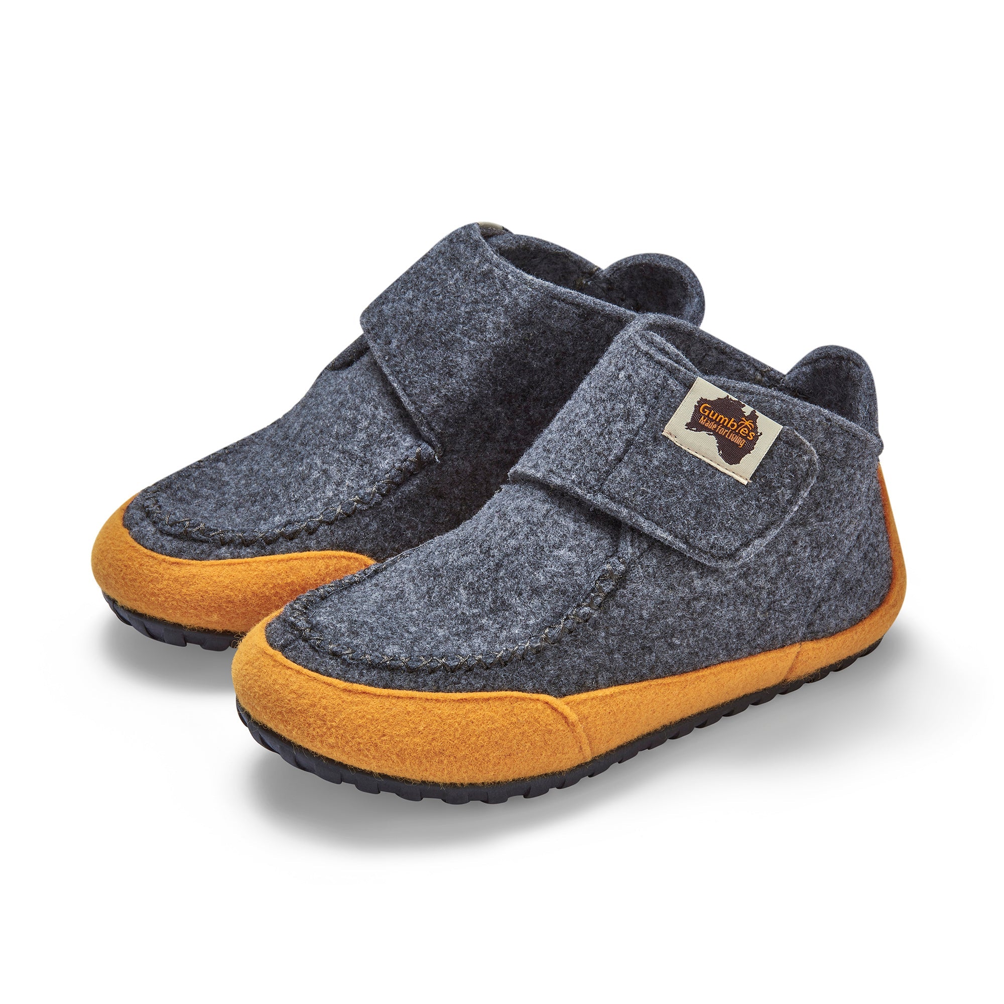 Quokka Slippers - Women's - Grey & Curry