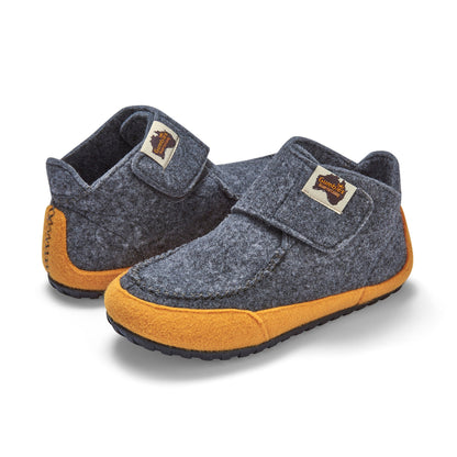 Quokka Slippers - Women's - Grey & Curry