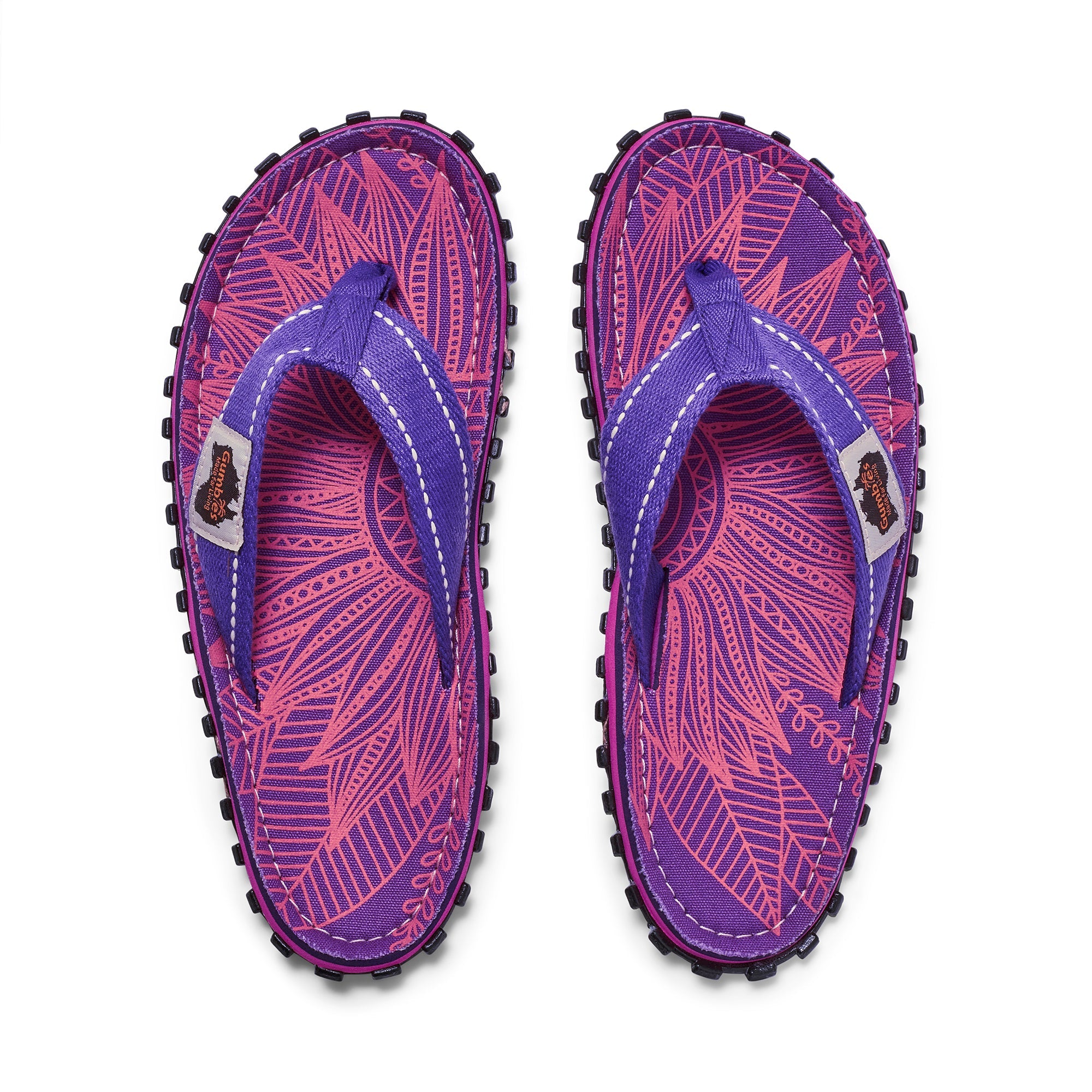 Islander Flip-Flops - Women's - Purple Sunflower