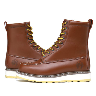 86994 Slip Resistant Durability 8" Leather Work Boots