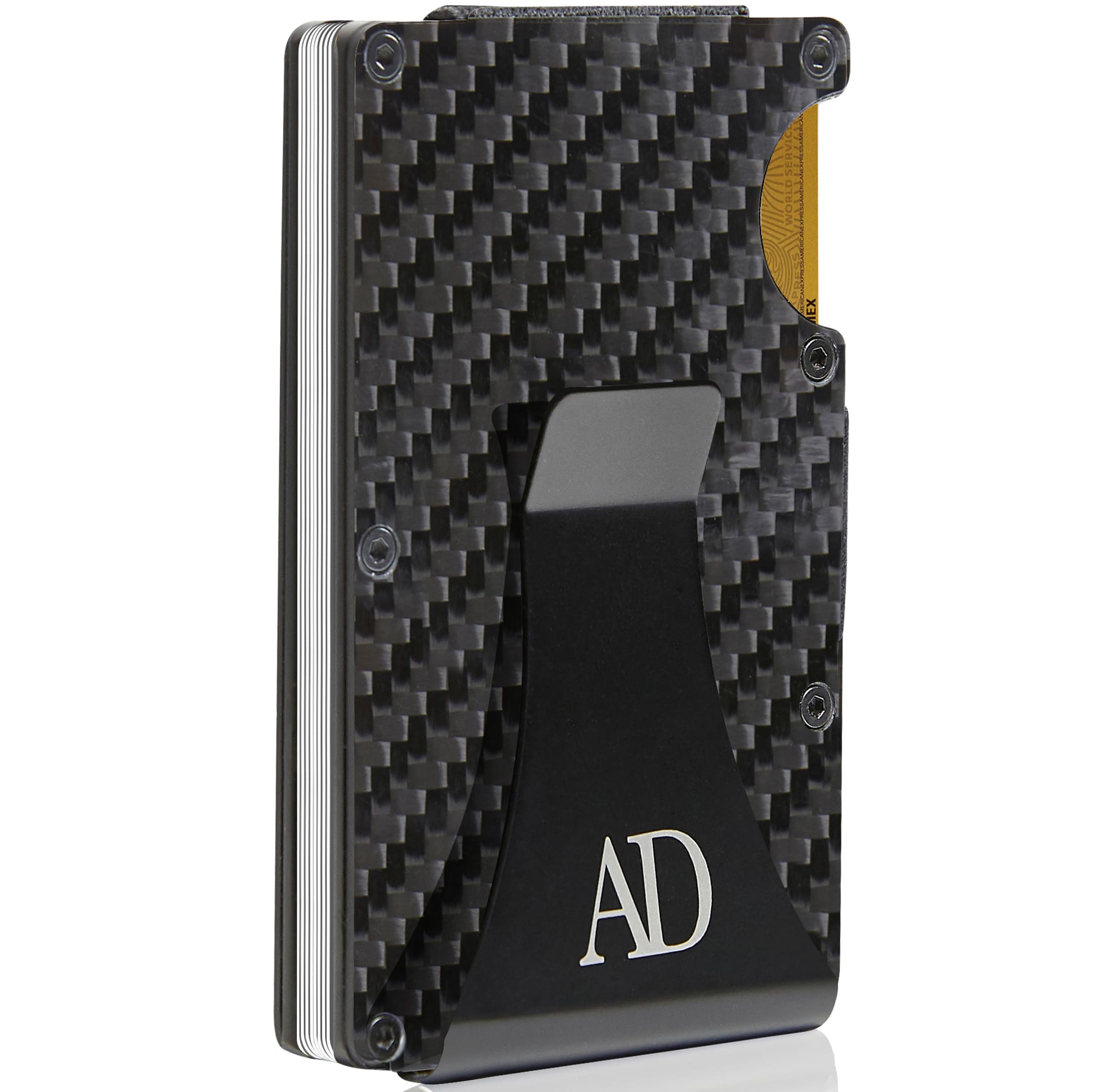 Carbon Fiber Card Case Money Clip