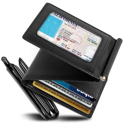 Trifold Wallet With Removable Money Clip