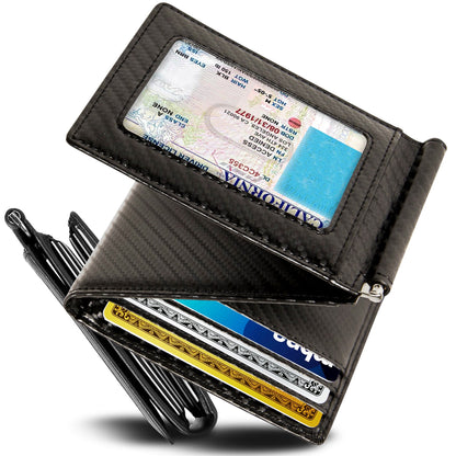 Trifold Wallet With Removable Money Clip