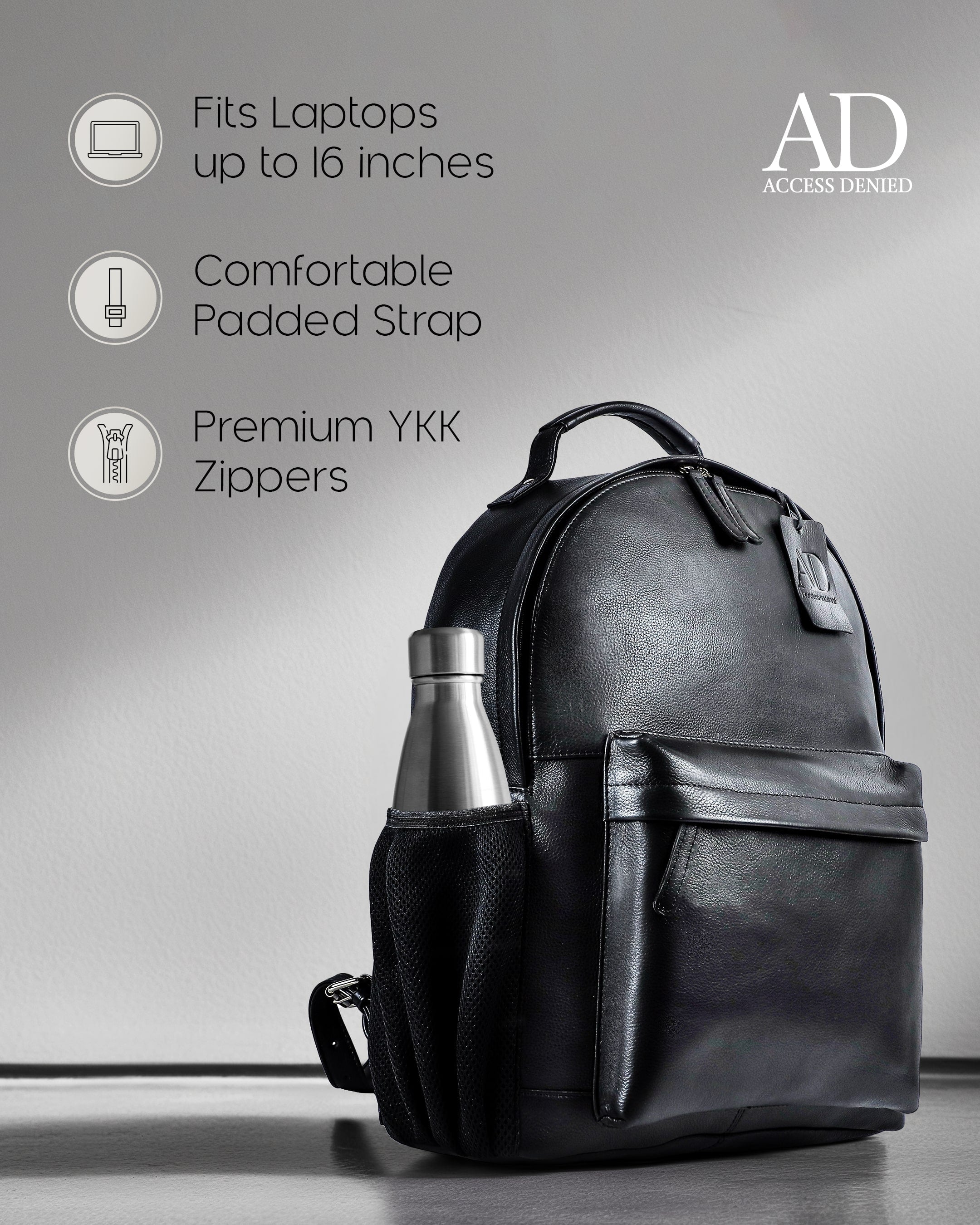 Genuine Leather Backpack