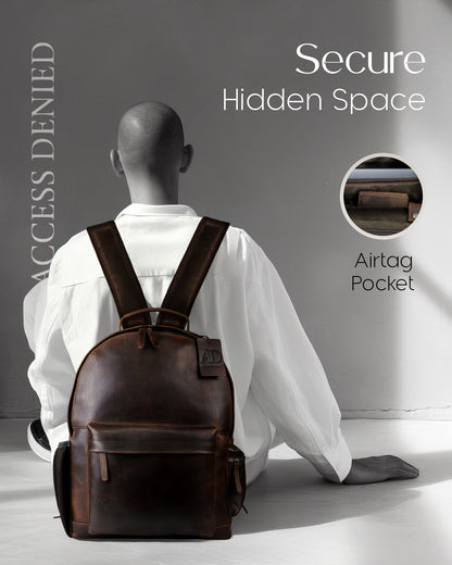 Genuine Leather Backpack