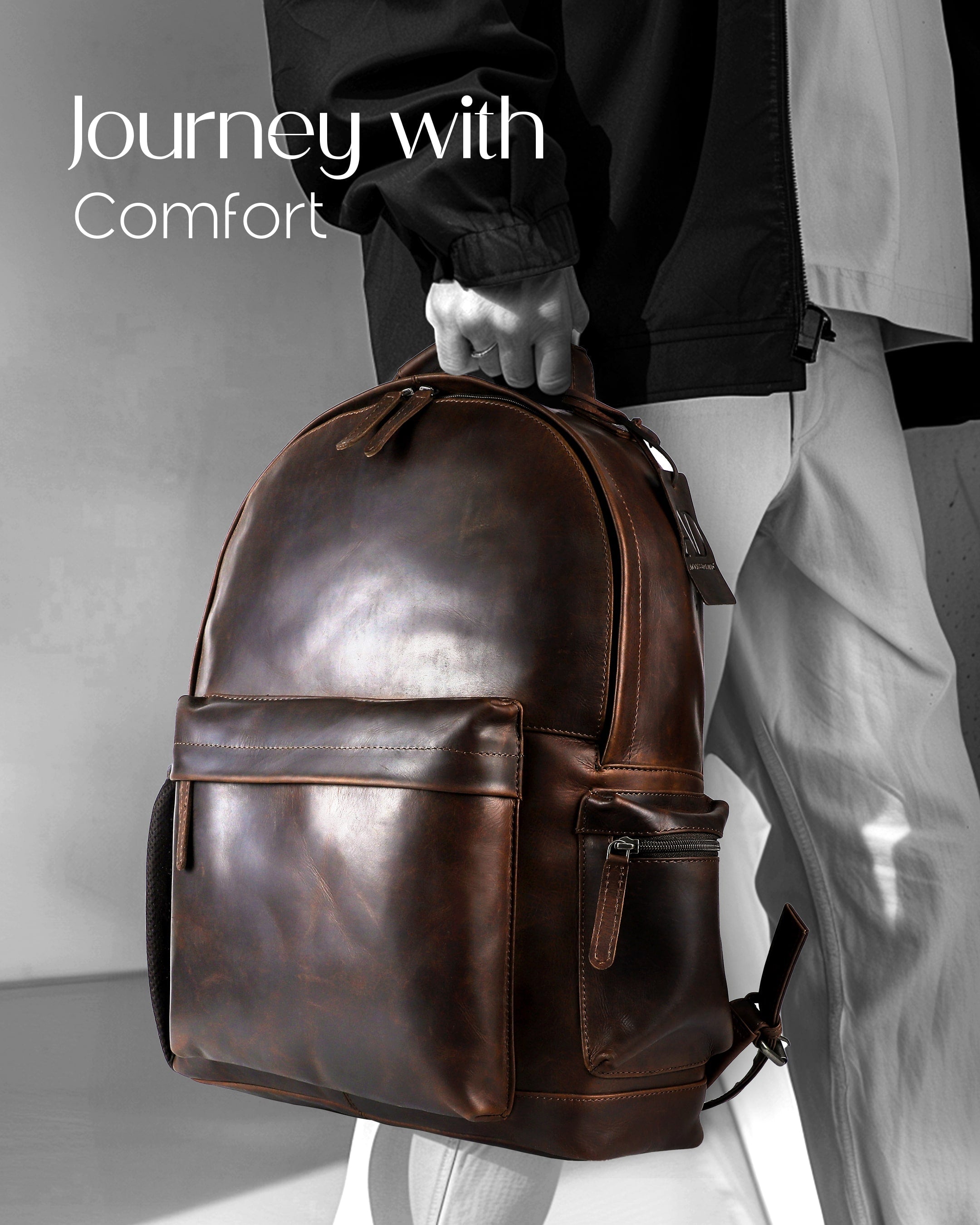 Genuine Leather Backpack