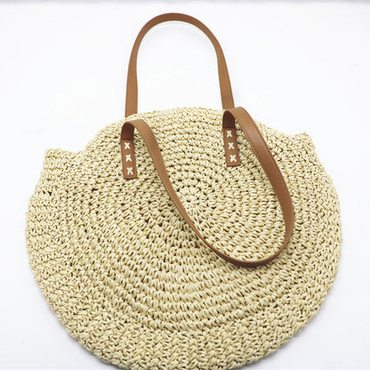 Straw Beach Tote Bag