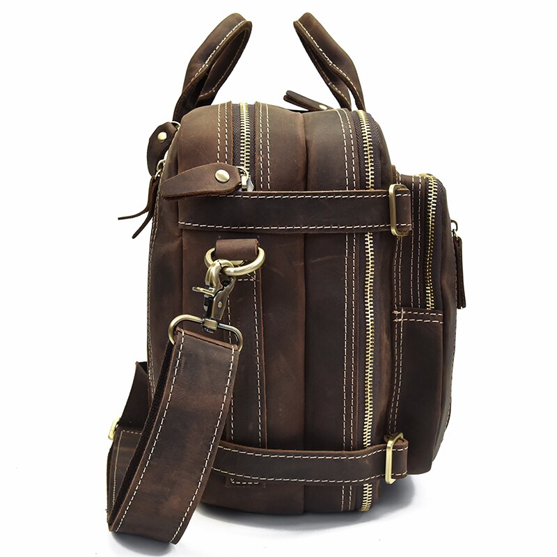 Dublin Leather Backpack Briefcase 2-in-1