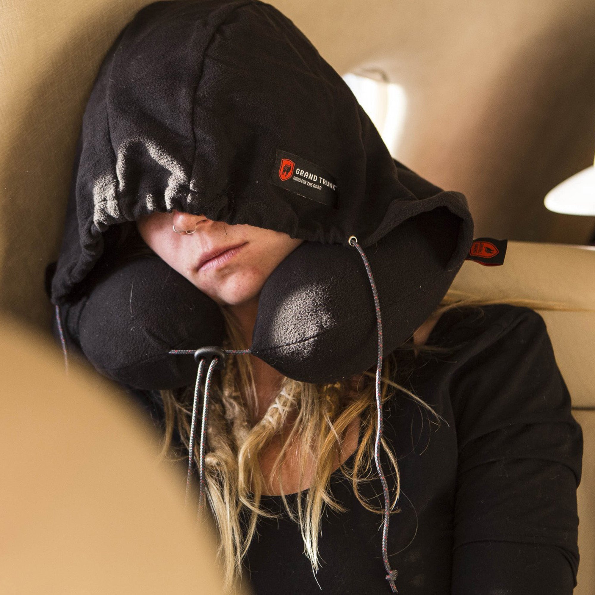 Hooded Travel Neck Pillow