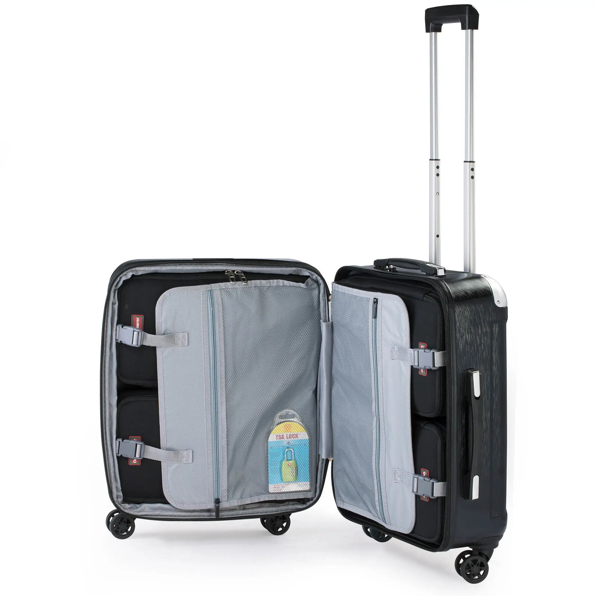 OenoTourer Wine Carrier Luggage for Carrying 8 Bottles of Wine