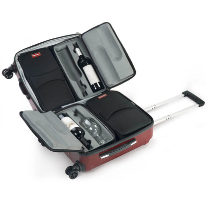 OenoTourer Wine Carrier Luggage for Carrying 8 Bottles of Wine