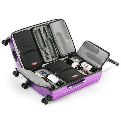 OenoTourer Wine Carrier Luggage for Carrying 12 Bottles of Wine