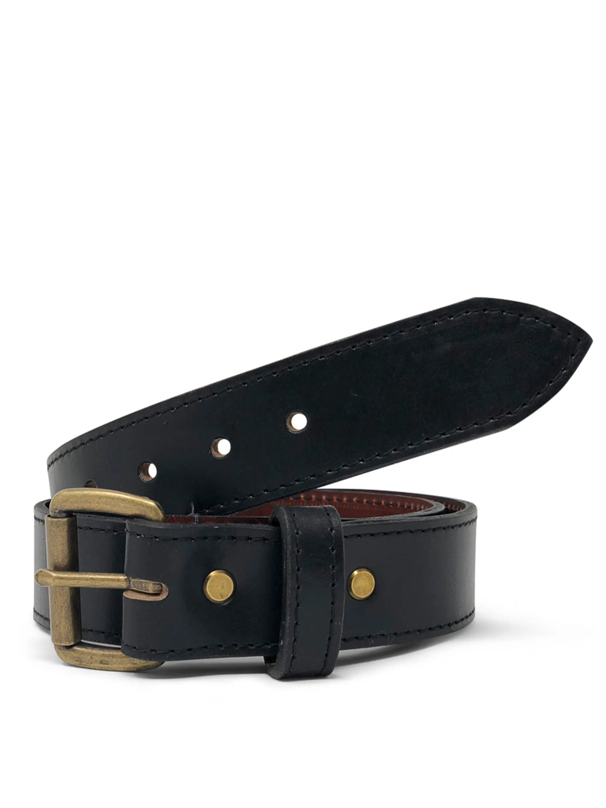 Handmade Leather Belt | Horween Chromexcel | Black