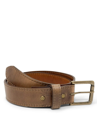 Handmade Leather Belt | Horween Chromexcel | Natural