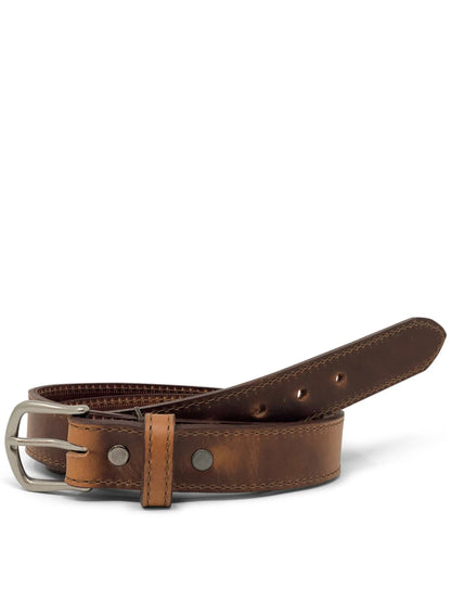 Handmade Leather Belt | Horween English Tan Dublin