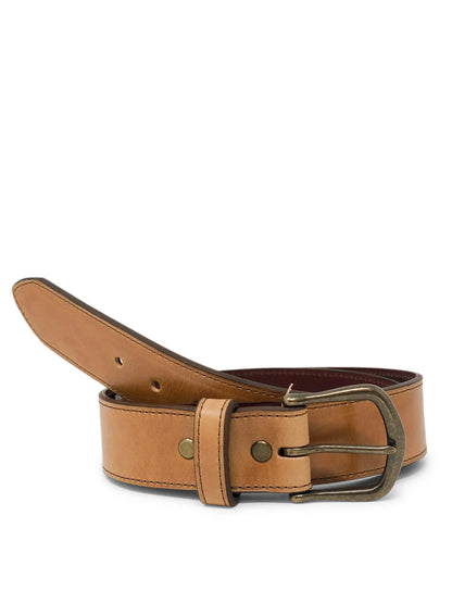 Handmade Leather Belt | Horween Horserump | Natural