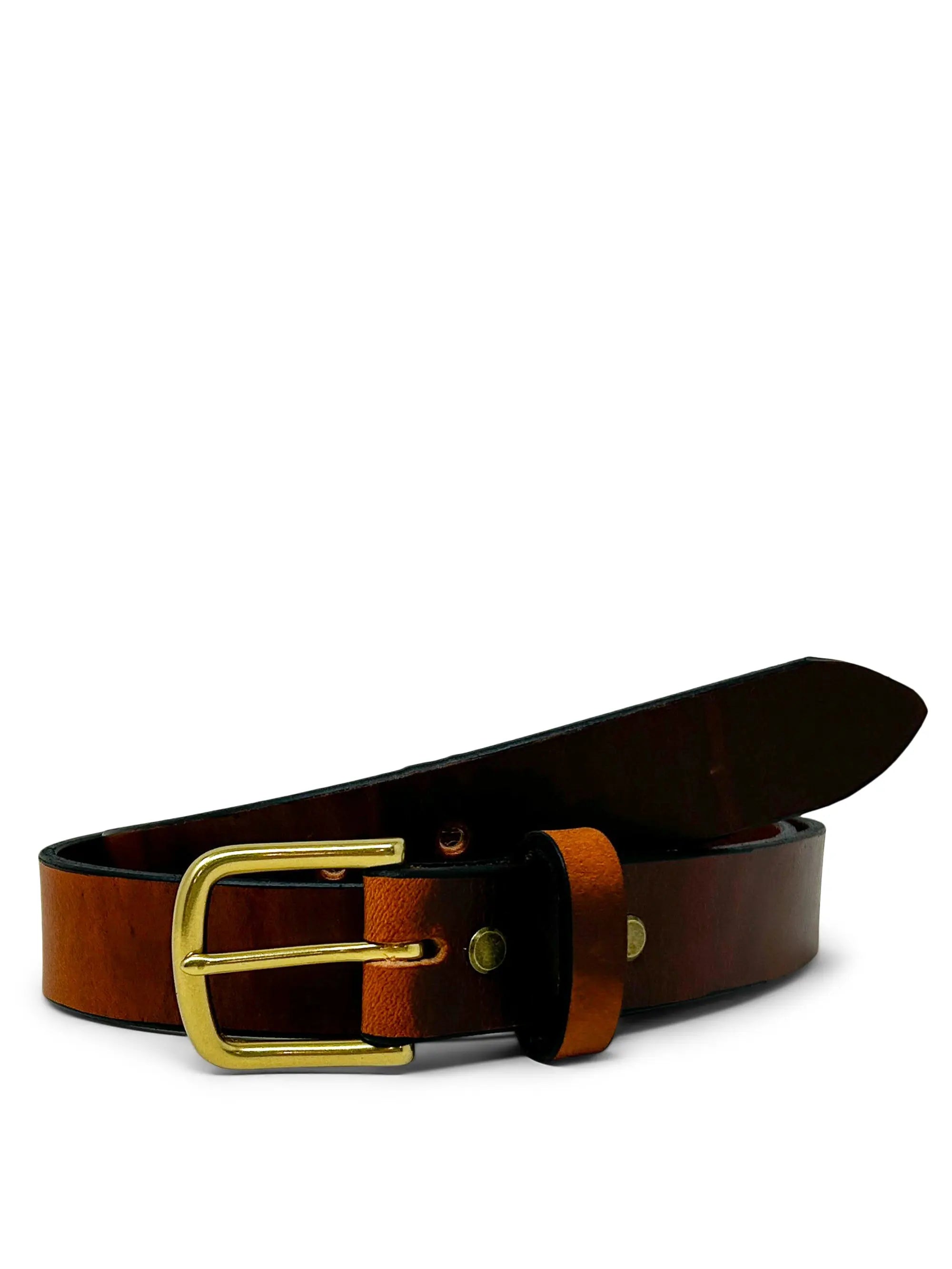 Handmade Leather Belt | Wickett and Craig English Bridle | British Tan