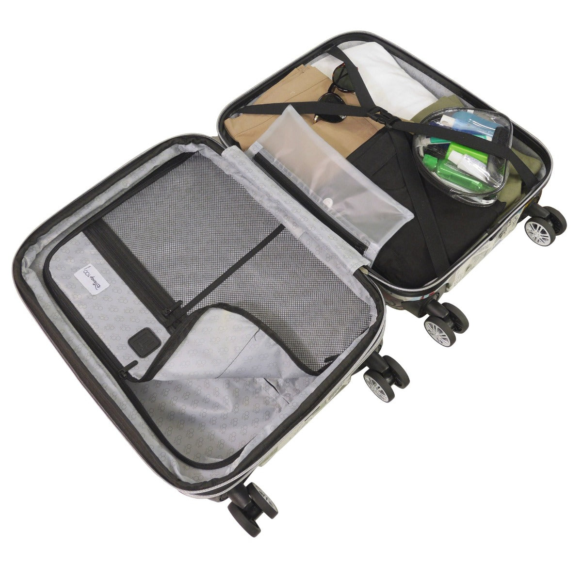 Disney Stamps Hard-sided Spinner 26" Luggage