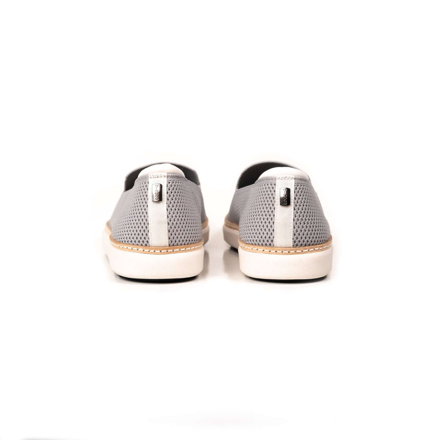 Grounding  Slip-On Shoes • Grey Bamboo Knit