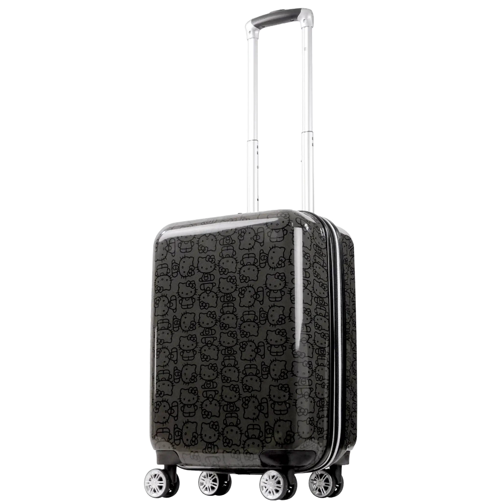 Hello Kitty Pose All Over 22" Hard-Sided Luggage Black