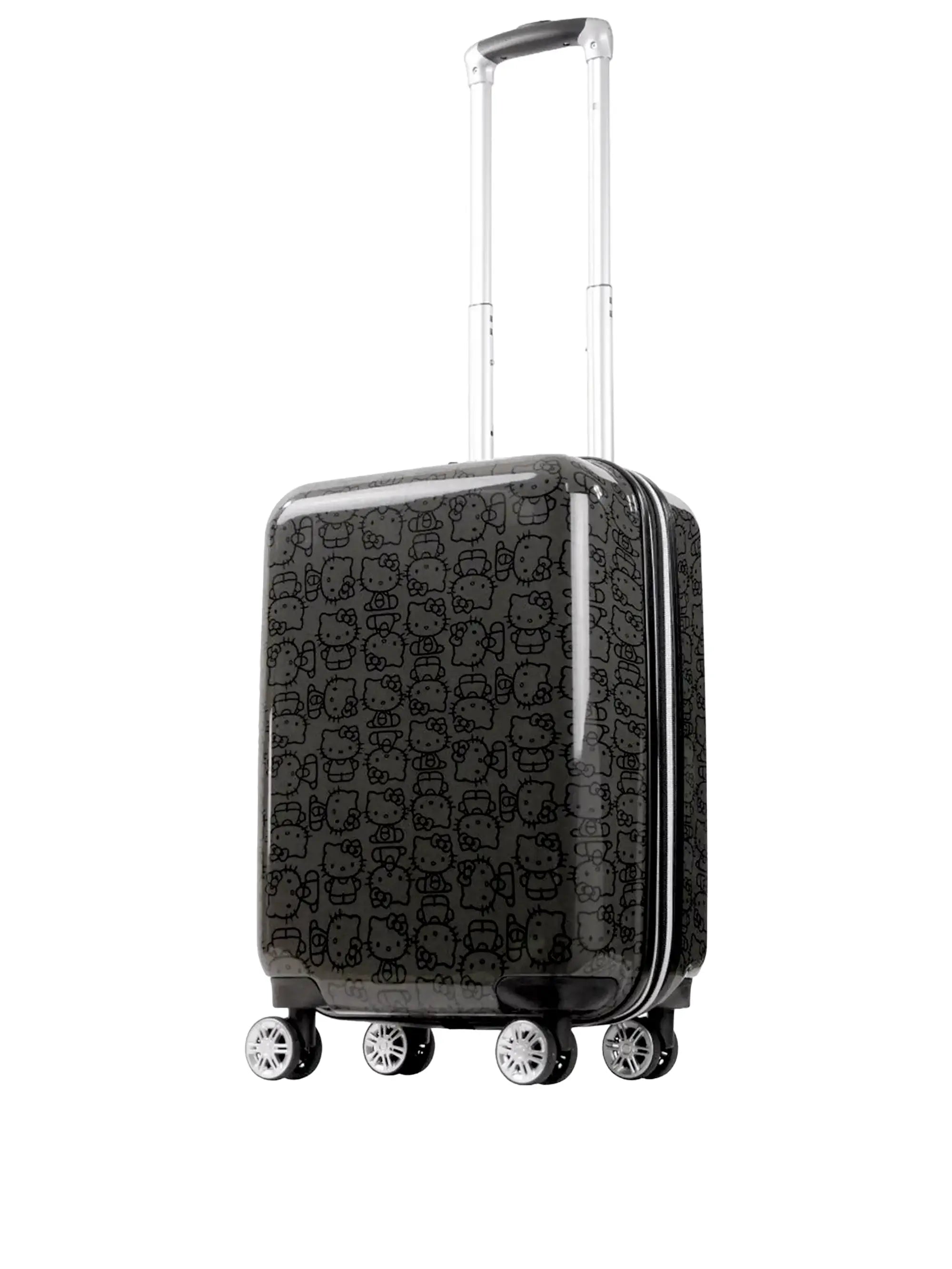 Hello Kitty Pose All Over 22" Hard-Sided Luggage Black