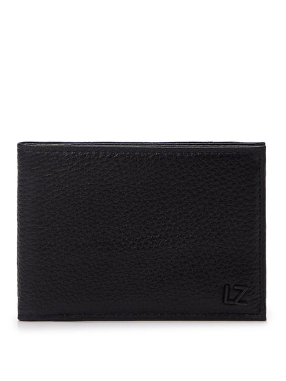 Heritage Black Leather Bifold Wallet With Removable Card Holder