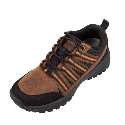 Trail Shoe Grounding Shoes • Jesse Brown Leather & Black Mesh