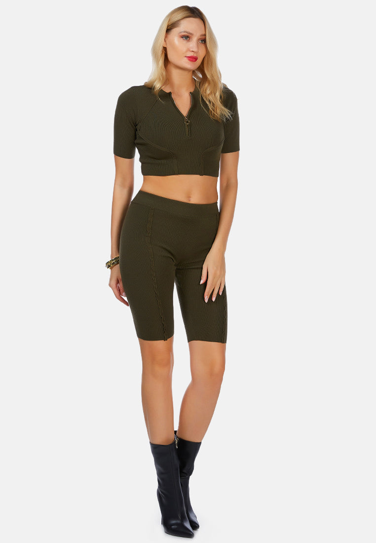 High Waist Biker Shorts