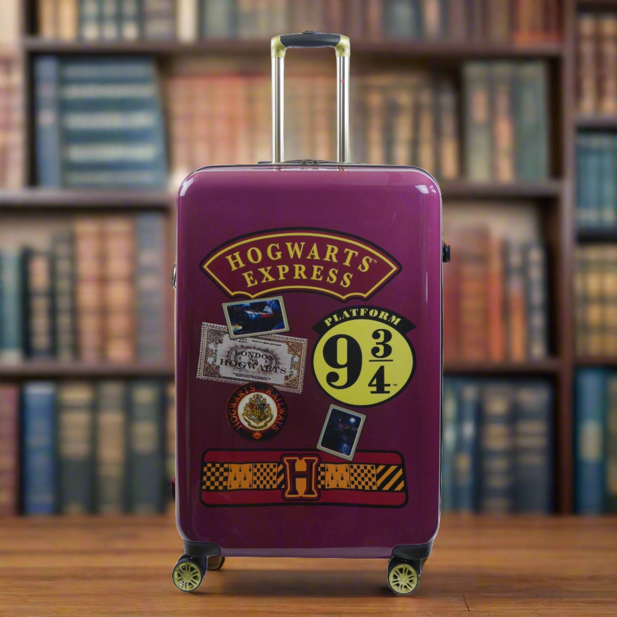 Harry Potter Hogwarts Express 29" Luggage Burgundy