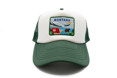 Montana Postcard Trucker Hat