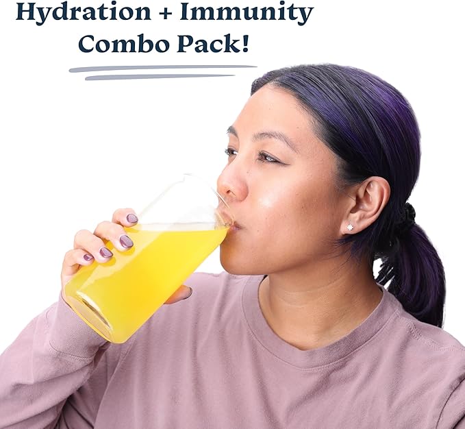 Orange Daily Hydration & Lemon Daily Immune Support (6) Tube Combo Pack