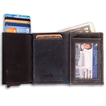 Automatic Pop-Up Bifold Wallet