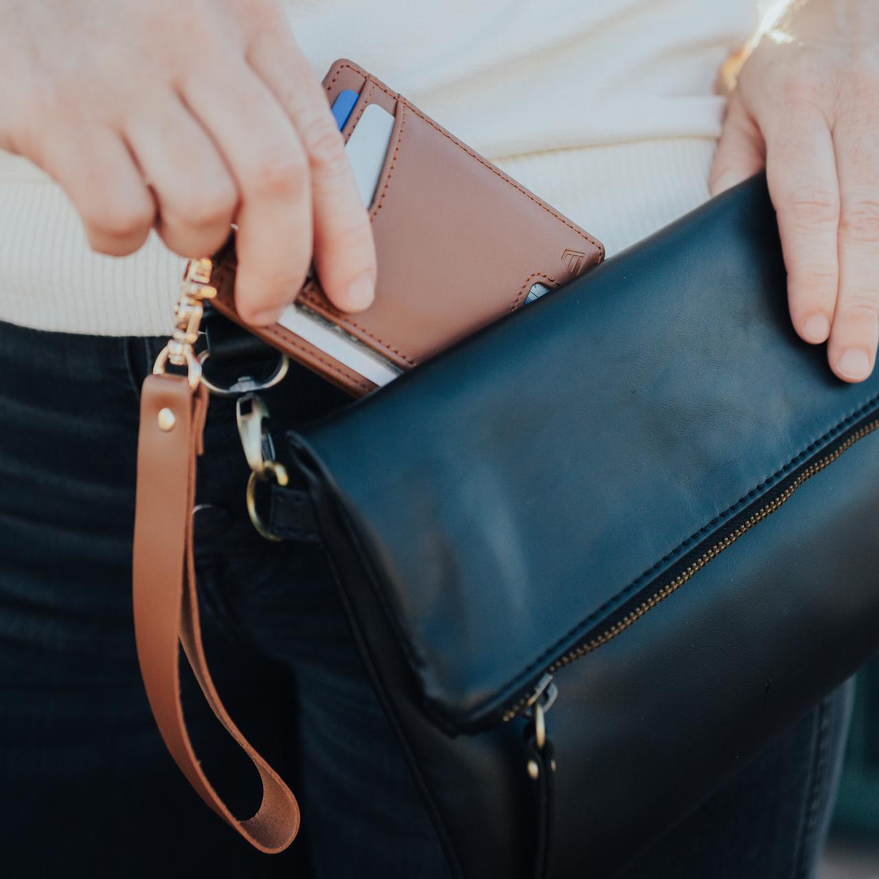 The Denner Slim RFID Leather Wallet