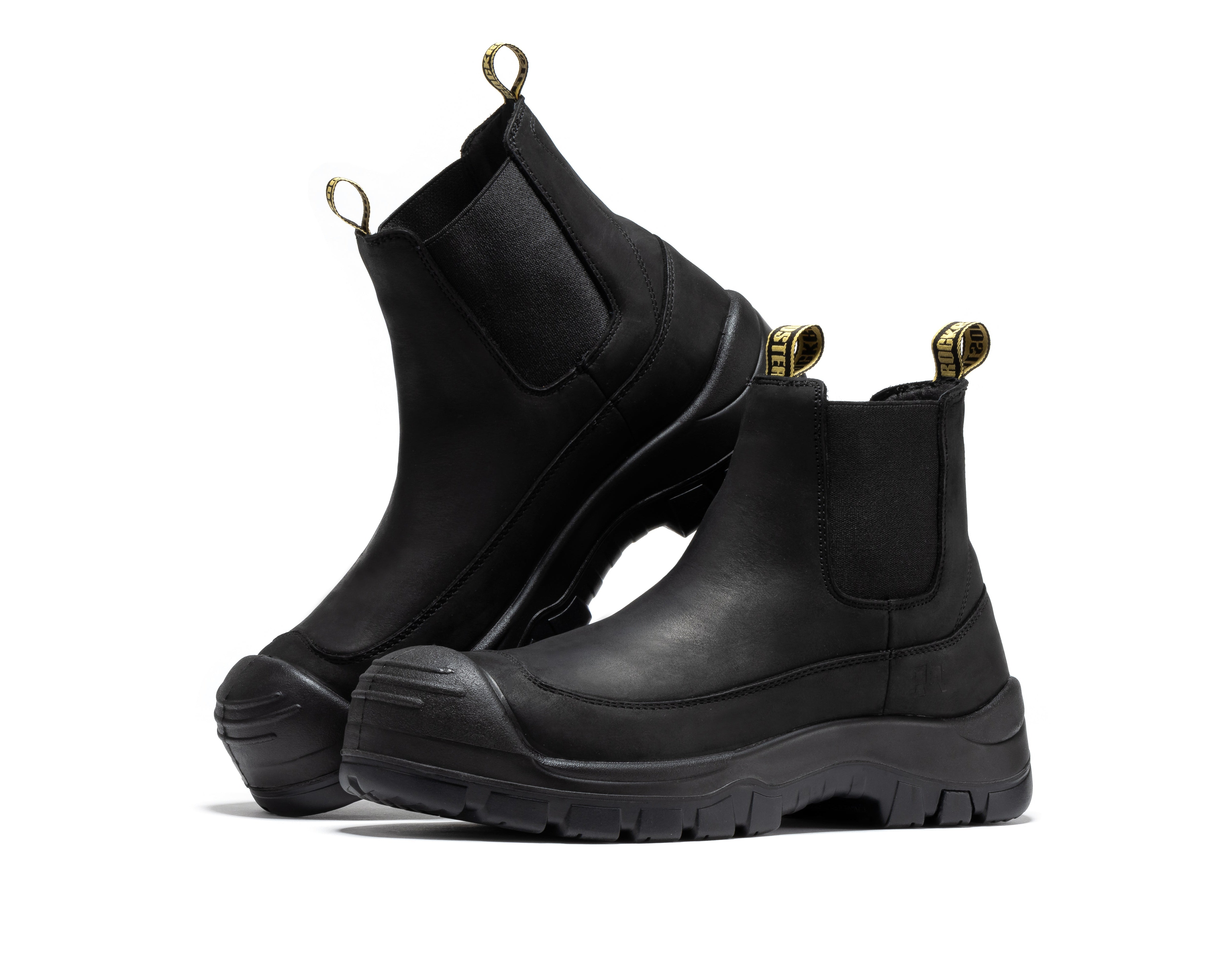 Woodland Brown 6 inch Composite Toe Pull-on Leather Work Boots AK664