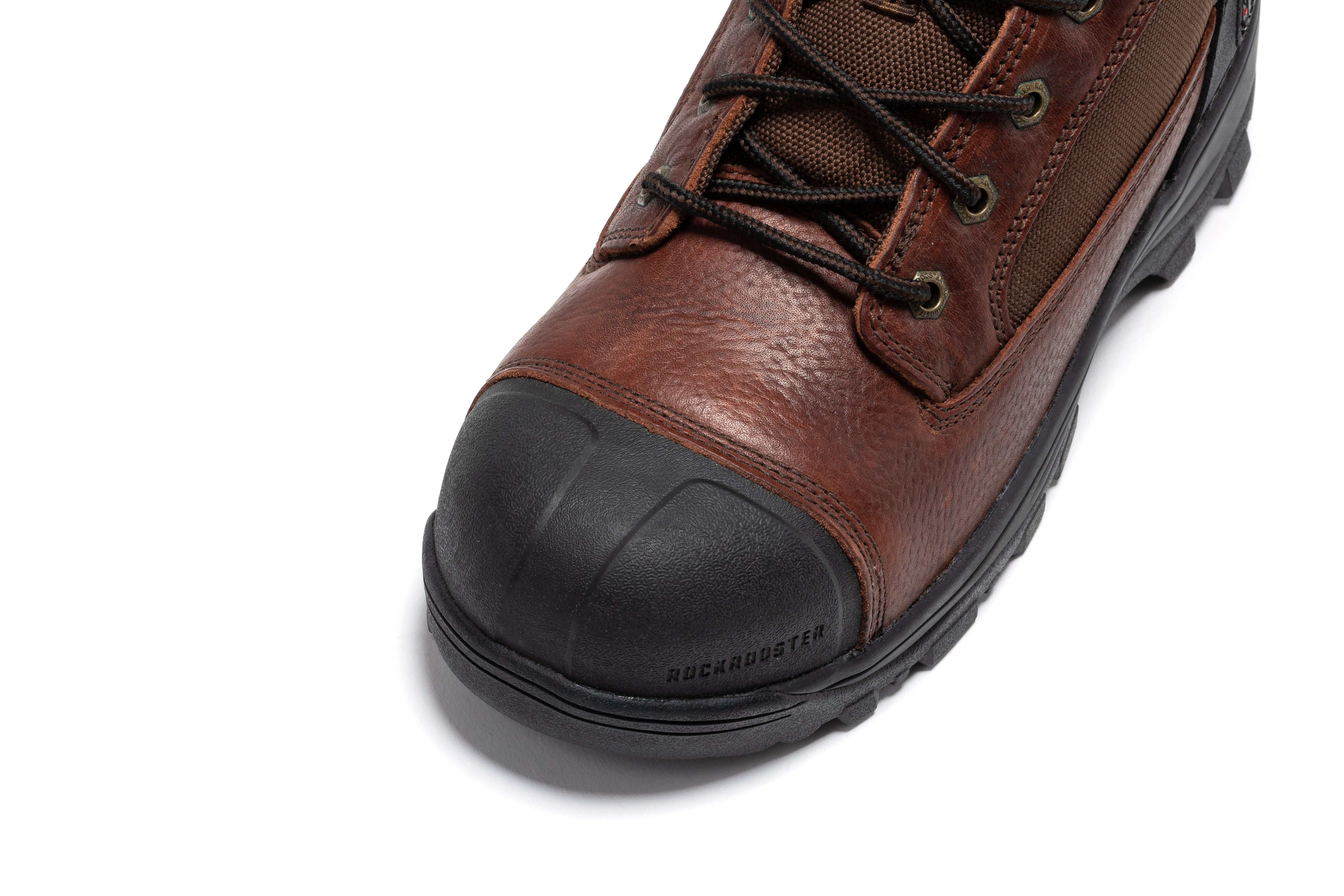 Daviston 6 inch Brown Composite Toe Waterproof Work Boots AT872