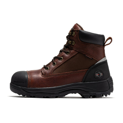 Daviston 6 inch Brown Composite Toe Waterproof Work Boots AT872