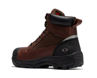Daviston 6 inch Brown Composite Toe Waterproof Work Boots AT872