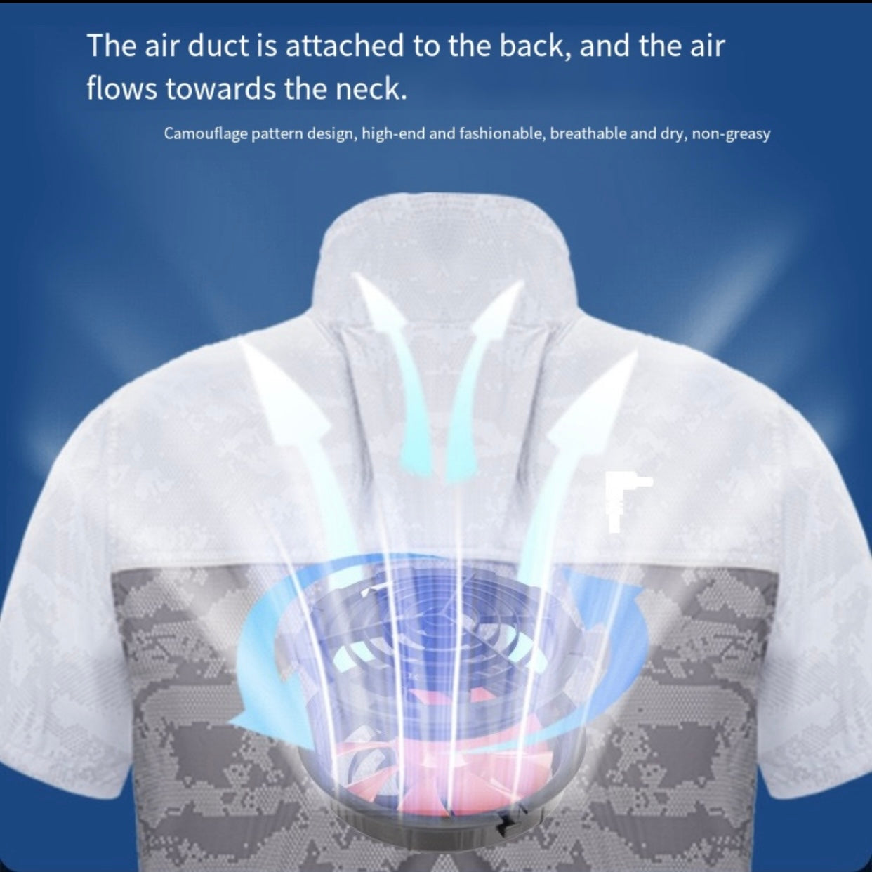 LITEGUEST™ Cooling Fan Jacket with LED Light – Stay Cool for Fishing