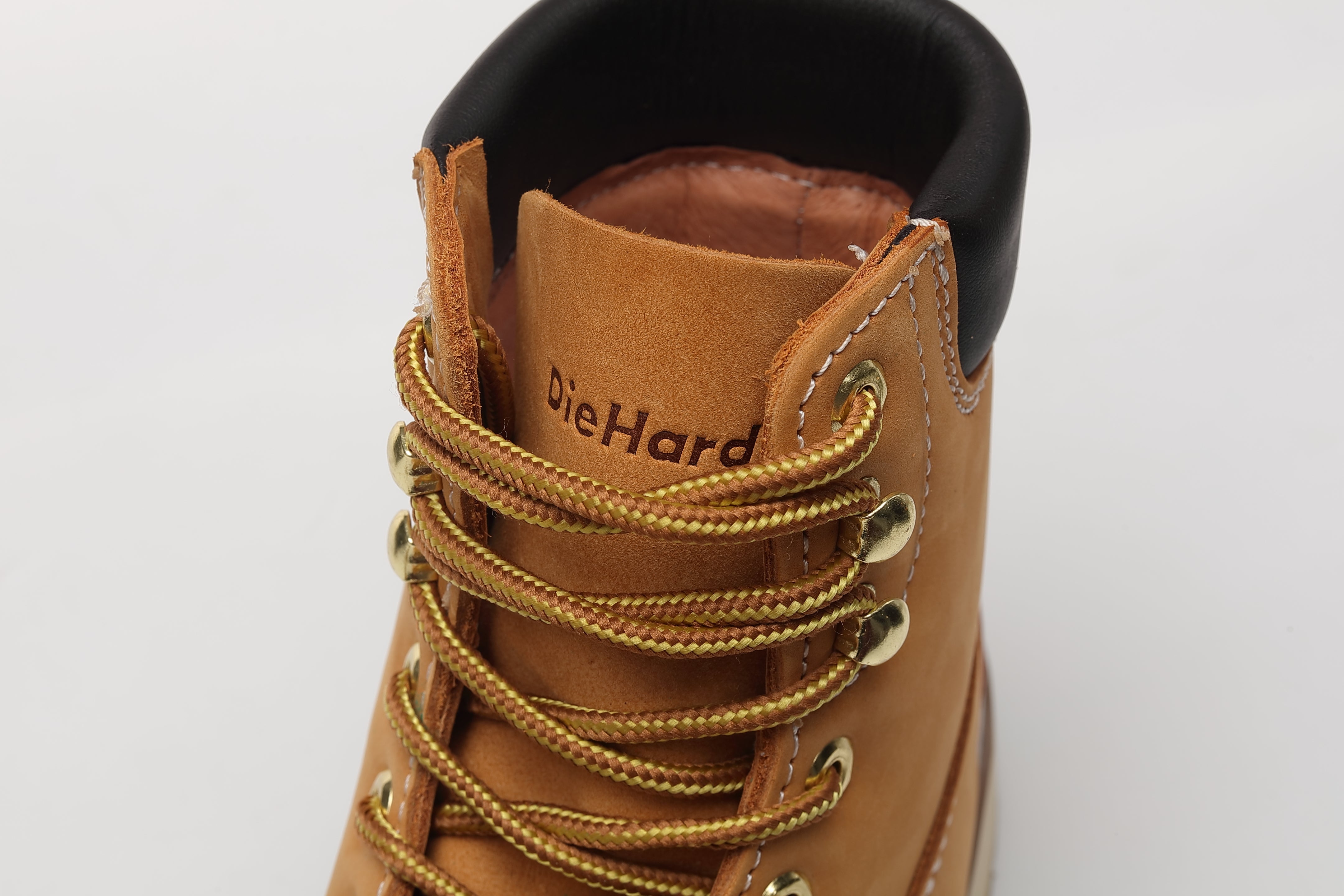 84101 Men's Soft Toe Nubuck Leather Non-Slip Work Boots - 6" Wheat