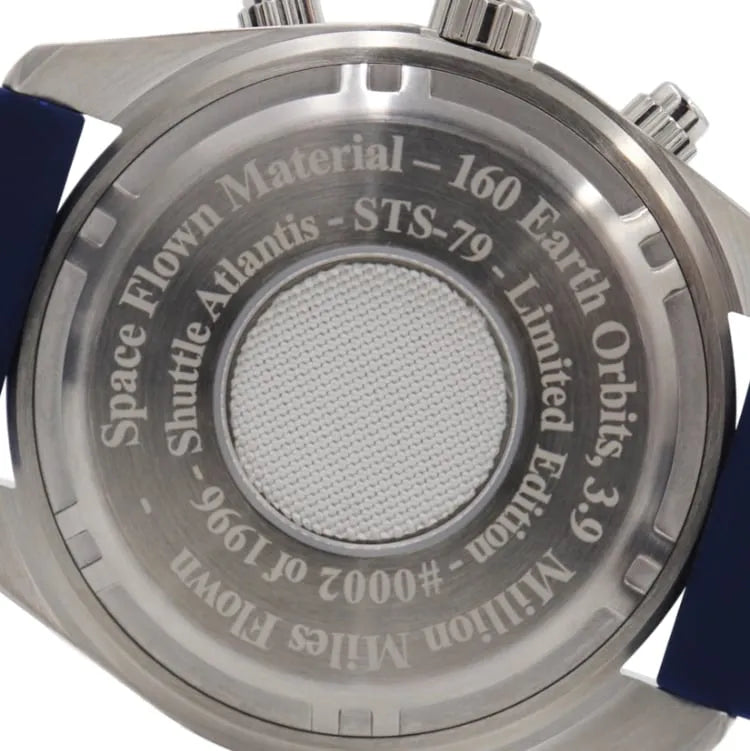 Space Shuttle Atlantis Tribute - Stainless Steel, Black Dial