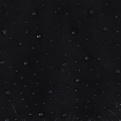 Audrey Faux Fur Gloves in Black with Black Crystals