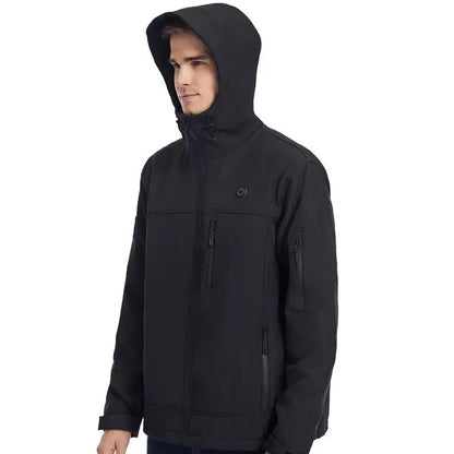 LITEGUEST Softshell 10-Zone Heated Jacket Waterproof for Winter
