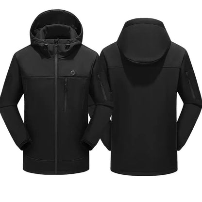 LITEGUEST Softshell 10-Zone Heated Jacket Waterproof for Winter