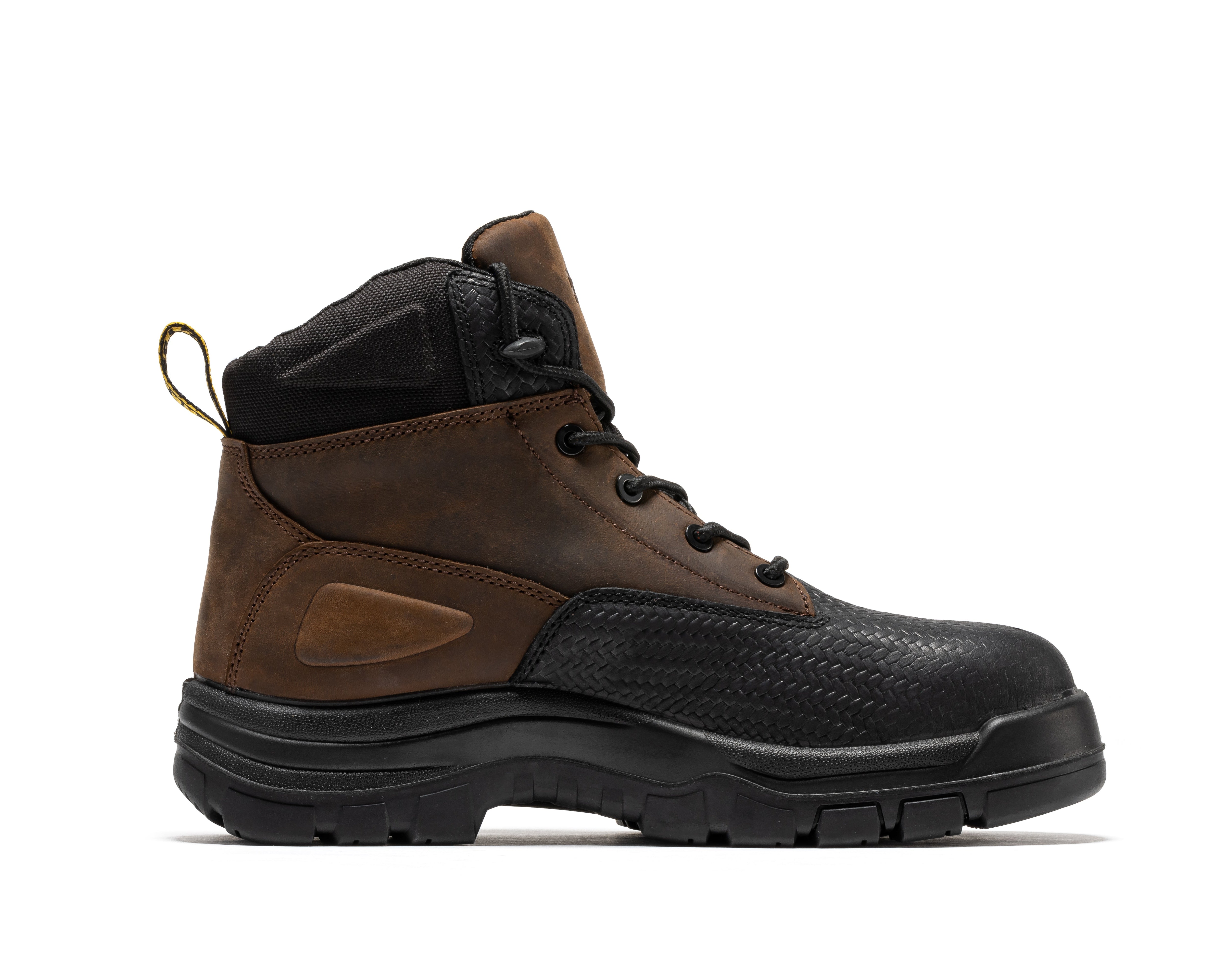 Marfa Brown 6 Inch Waterproof Composite Toe Leather Work Boots CP210