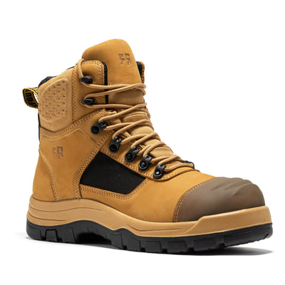 Stowe Black 7 inch Composite Toe Leather Work Boots CP212BK
