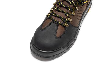 Marfa Brown 6 inch Waterproof Composite Toe Leather Work Boots CP211