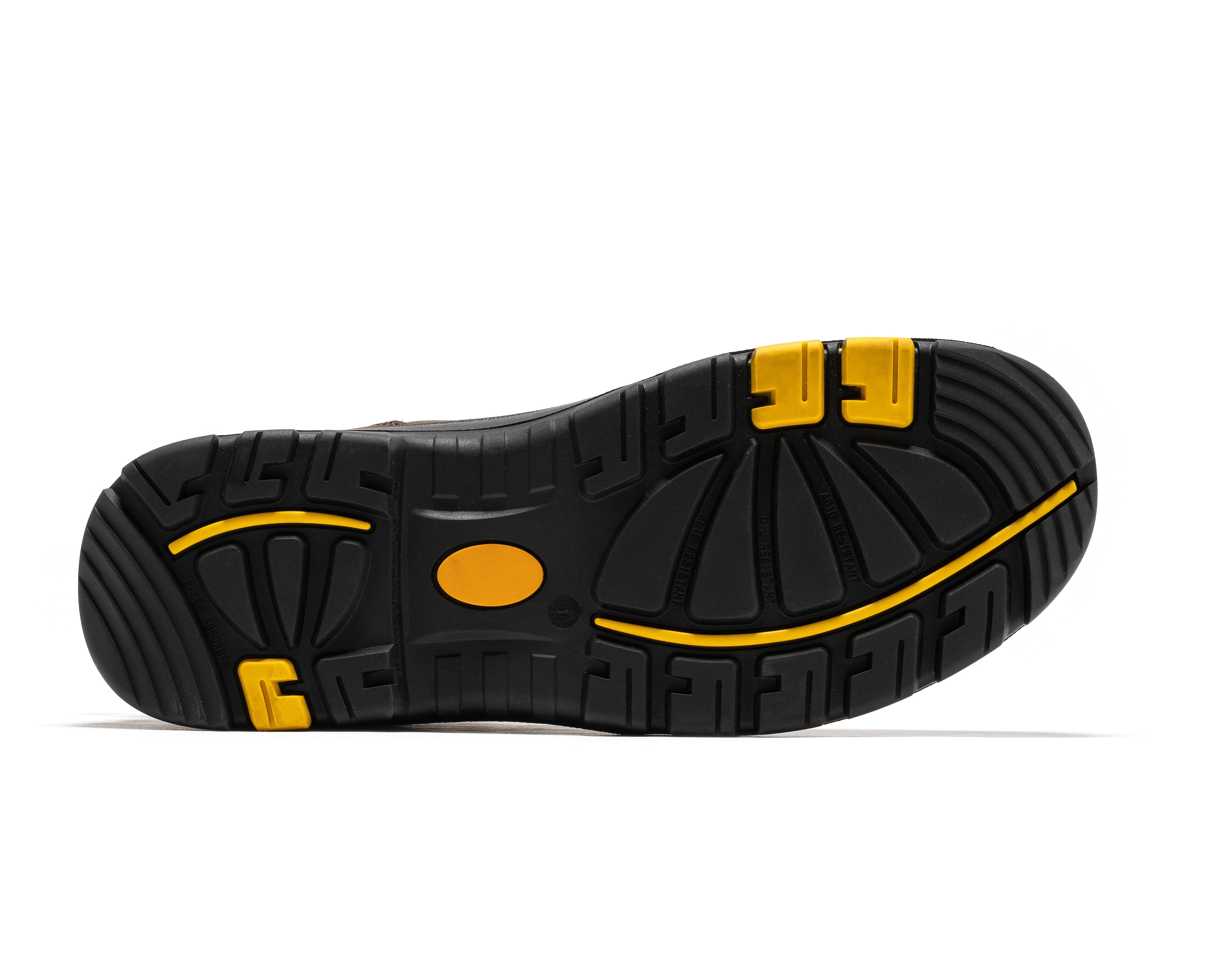 Marfa Brown 6 inch Waterproof Composite Toe Leather Work Boots CP211