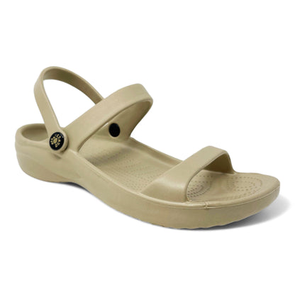 Women's 3-Strap Sandals - Tan